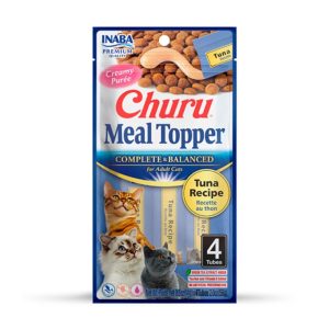 Churu Meal Topper con Atún Snacks para Gatos 12 x 4 x 14 gr