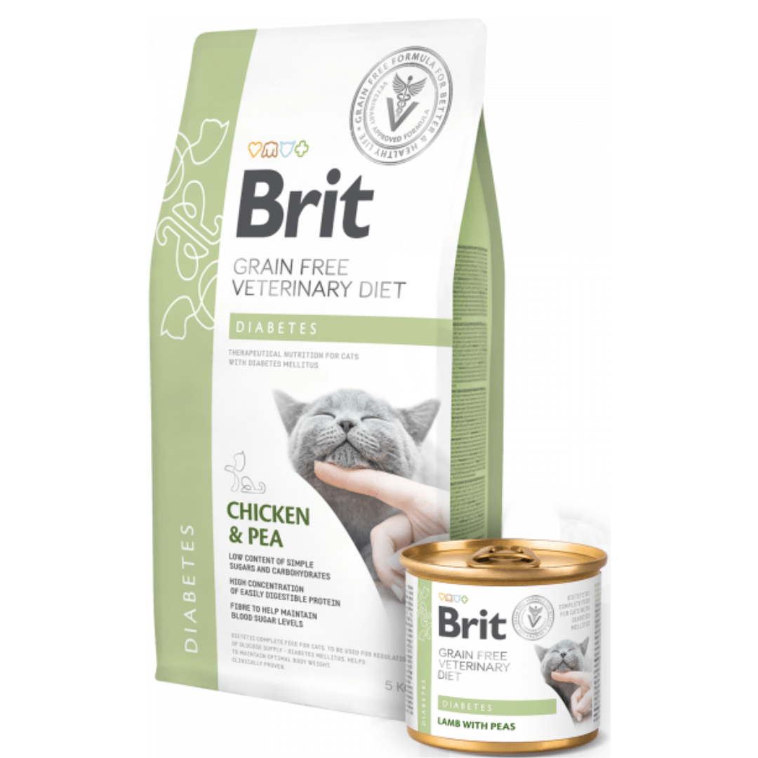 Brit Veterinary Diet Grain Free Diabetes Pienso para Gatos