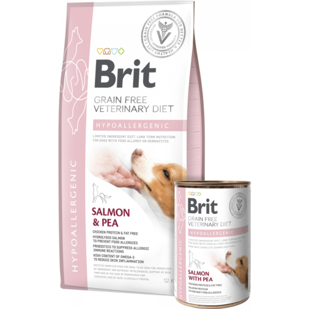 Brit Veterinary Diet Grain Free Pienso Hipoalergénico para Perros