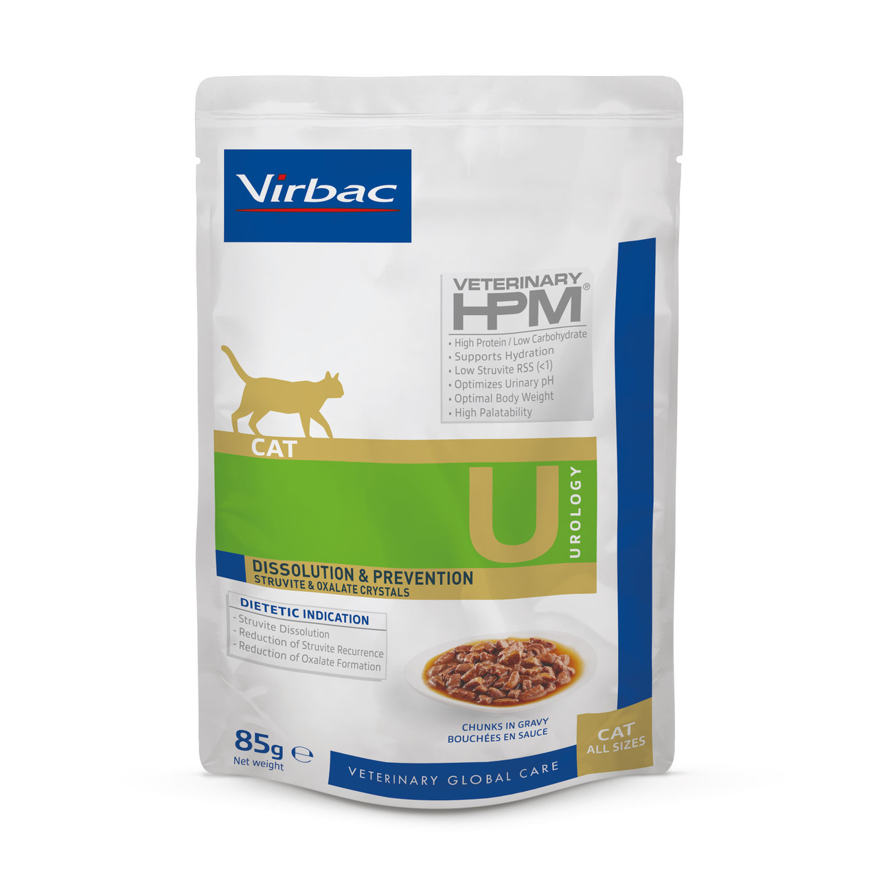 Virbac Veterinary HPM Urology Comida Húmeda para Gatos - Imagen 2