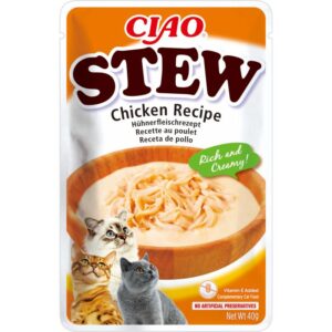 Churu Stew Estofado De Pollo Sobre Para Gatos 12 x 40gr