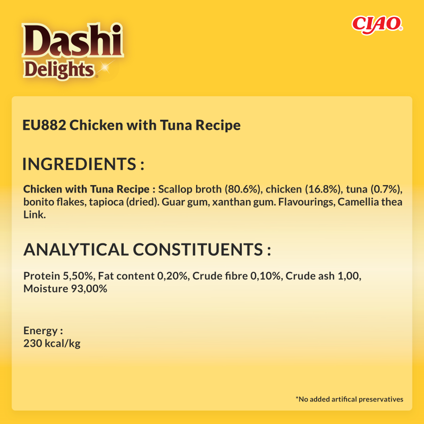 Churu Dashi Delights Silky Broth Pollo y Atún 12 x 40gr - Imagen 2