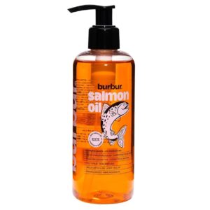 Burbur Aceite de Salmón Suplemento para Perros y Gatos 250ml