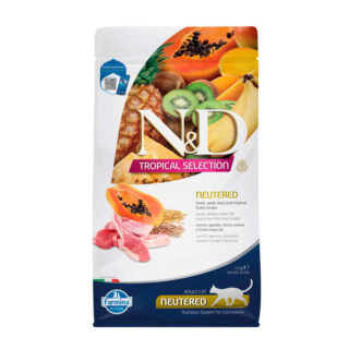 Farmina N&D Tropical Selection Pienso de Cordero para Gatos Esterilizados