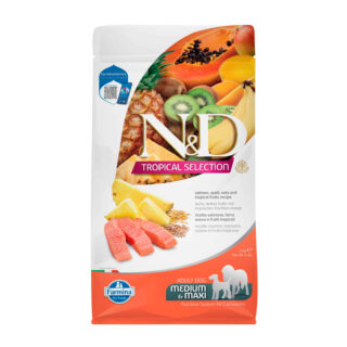 Farmina N&D Tropical Medium/Maxi con Salmón para Perros