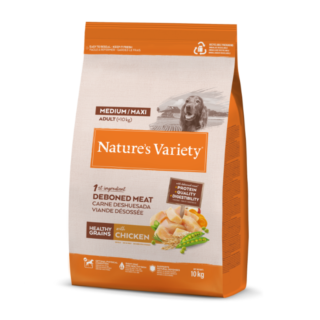 Nature's Variety Healthy Grains Medium/Maxi Adult con Pollo 10kg