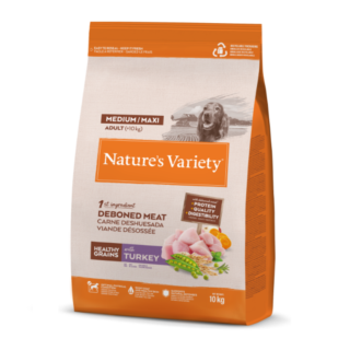 Nature's Variety Healthy Grains Medium/Maxi Adult con Pavo