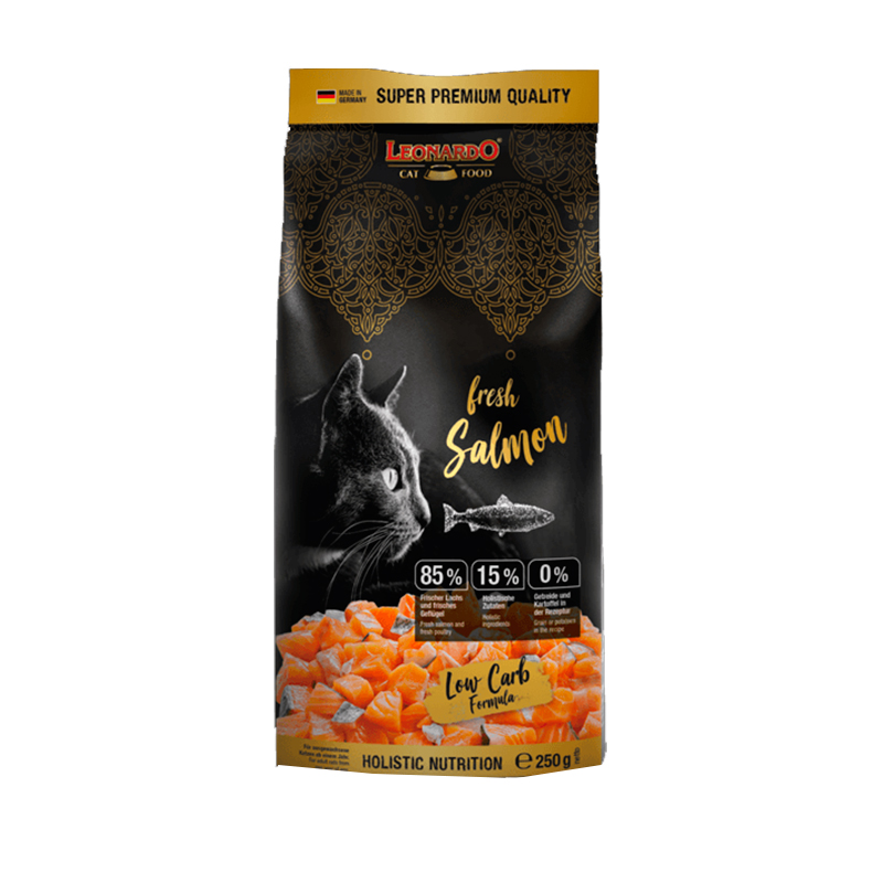 Leonardo Fresh de Salmón y Aves de Corral Pienso para Gatos