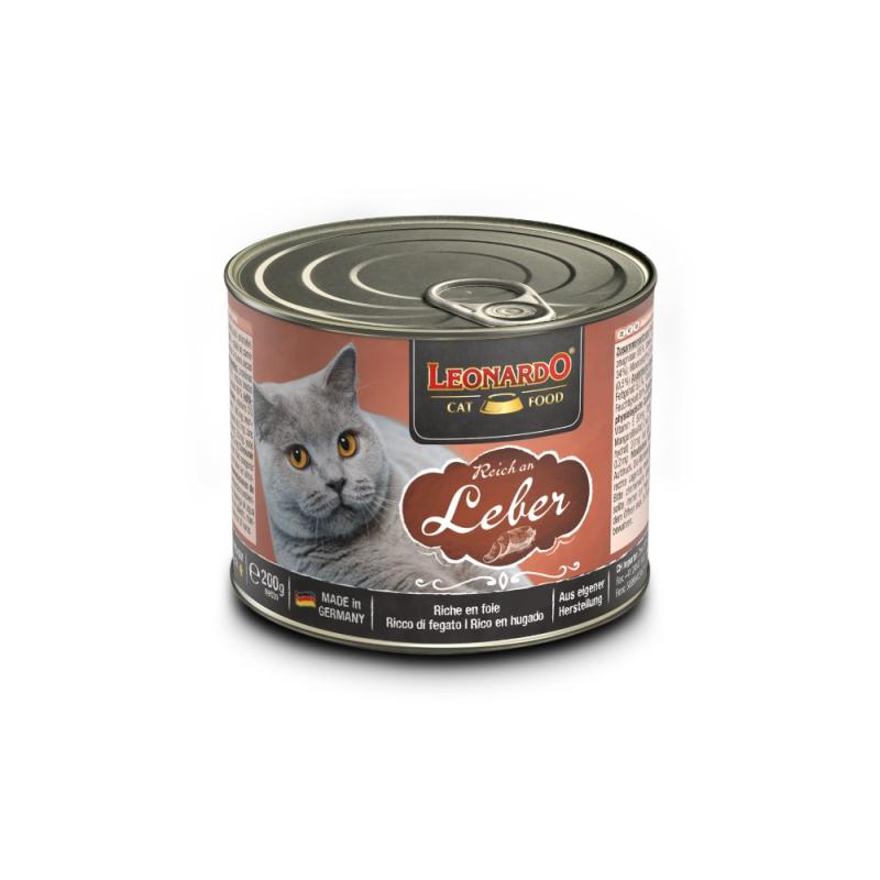 Leonardo Rico en Hígado Latas para Gatos