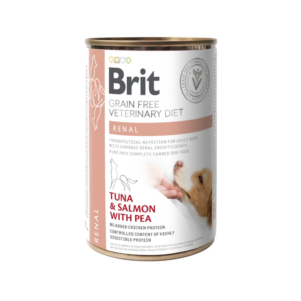 Brit Veterinary Diet Renal Latas para Perros