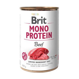 Brit Mono Protein Latas para Perros de Ternera 6 x 400 g