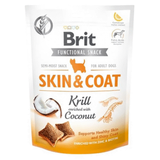 Brit Care Snack Skin and Coat Camarón para Perros 150gr