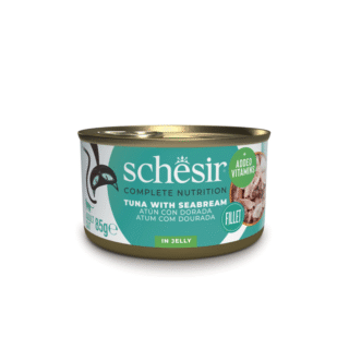 Schesir Latas de Atún con Dorada para Gatos 12 x 85 gr