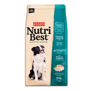 Picart Nutribest Activity Pollo y Arroz Pienso par Perros