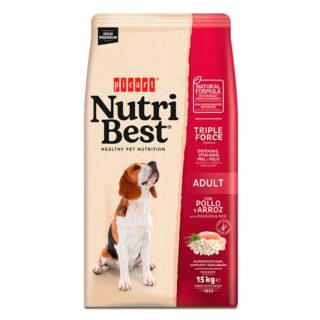 Picart Nutribest Adult con Pollo y Arroz Pienso para Perros