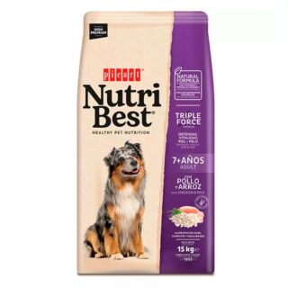Picart Nutribest Senior +7 Pollo y Arroz Pienso para Perros