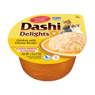 Churu Dashi Delights Receta de Pollo & Queso (6 x 70 g)