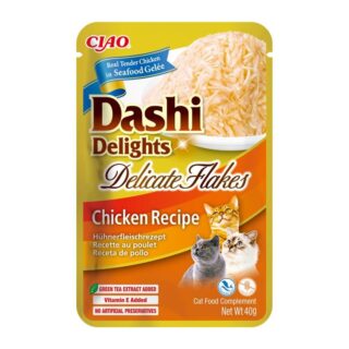 Churu Dashi Delights Delicate Flakes Receta de Pollo
