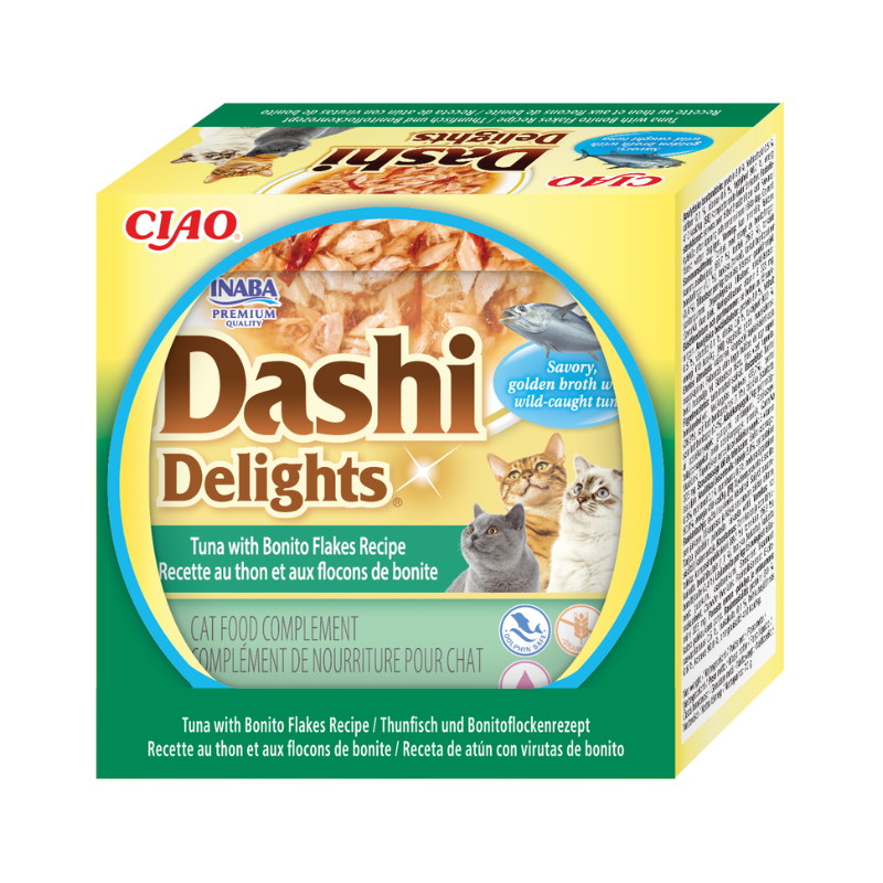 Churu Dashi Delights Atún con Copos de Bonito (6 x 70 g) - Imagen 2