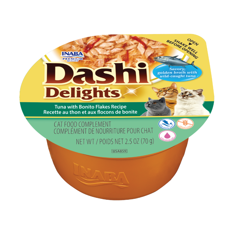 Churu Dashi Delights Atún con Copos de Bonito