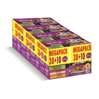 Whiskas MEGAPACK Tasty Mix Selección Chef (48 x 85 gr)