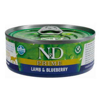 Farmina N&D Grain Free de Cordero y Arándanos Latas para Gatos