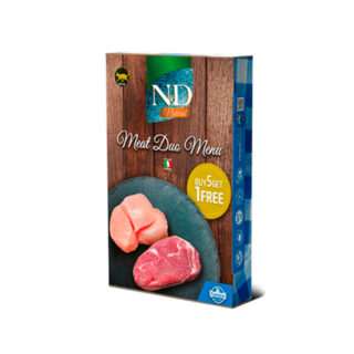 Farmina N&D Meat Duo Menú Latas de Carne para Gatos