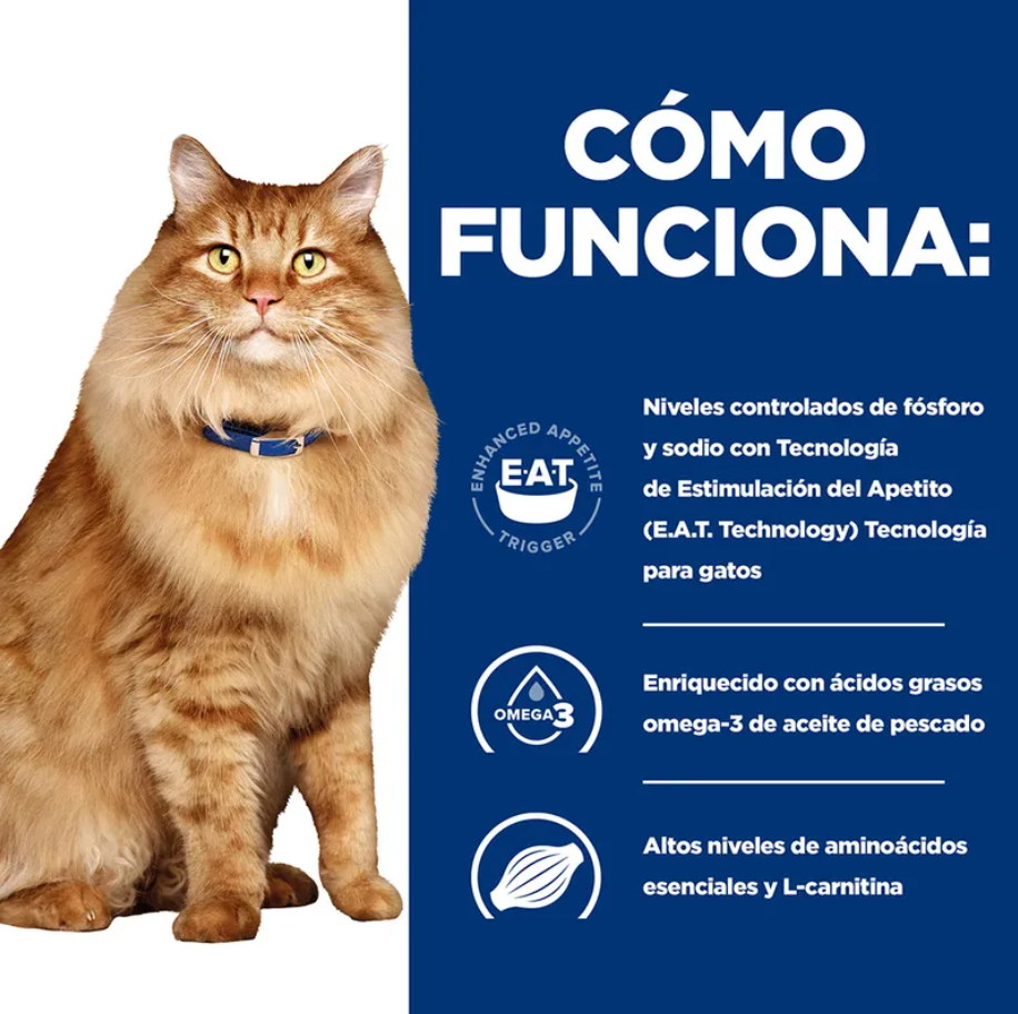 Hill's Prescription Diet K/D + Mobility Pienso para Gatos - Imagen 4