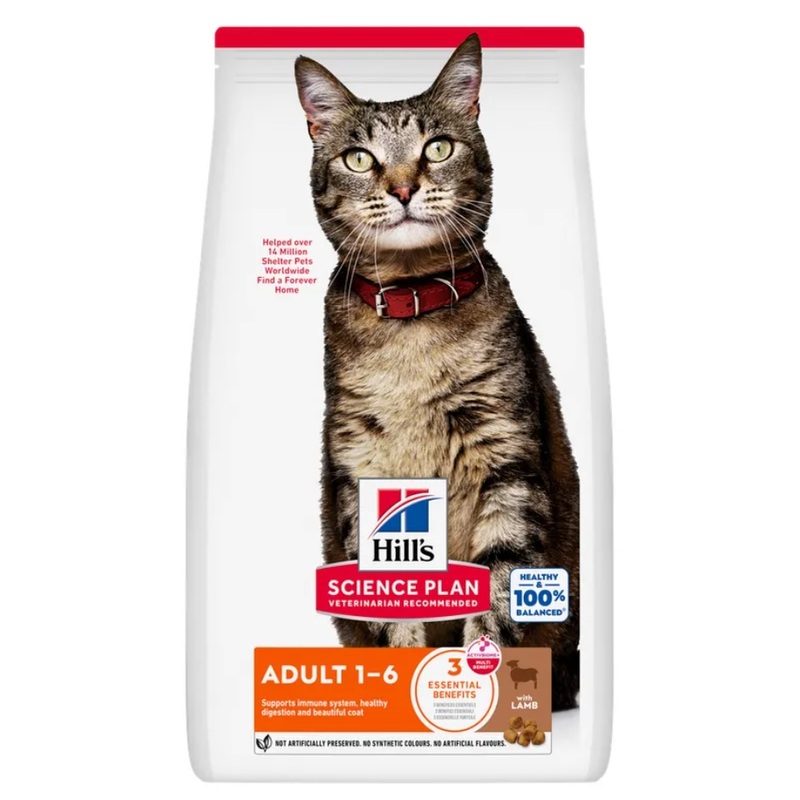 Hill's Science Plan Adult Cordero y Arroz Pienso para Gatos