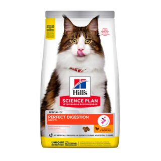 Hill's Science Plan Perfect Digestion Adult Pollo Pienso para Gatos