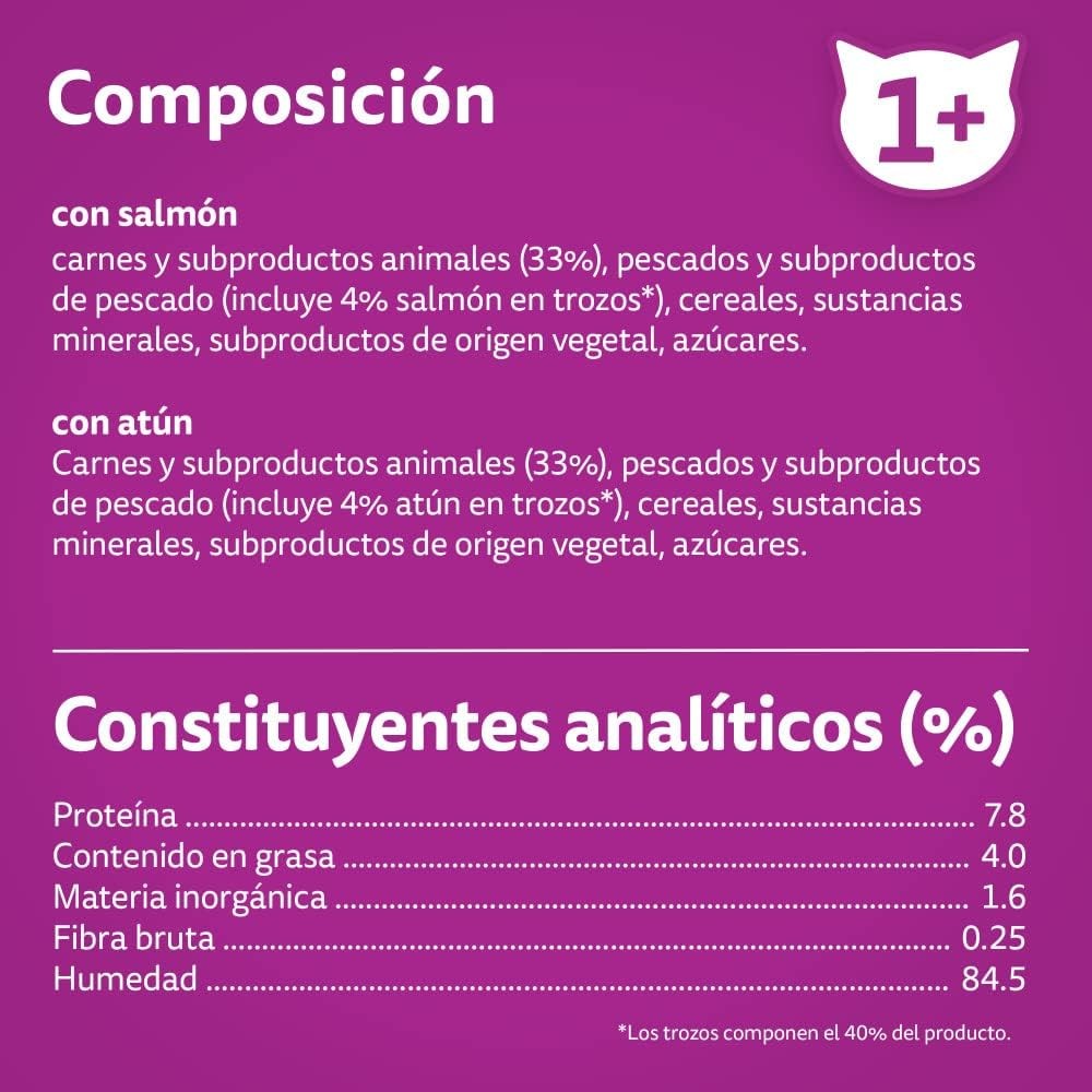 Whiskas Selección de Pescado en Gelatina Sobres para Gatos - Imagen 5