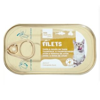 Bubi Nature Filets de Atún y Huevas en Gelatina