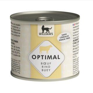 William's Optimal Latas de Buey para Gatos