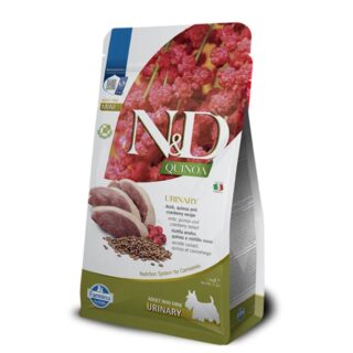 Farmina N&D Quinoa Urinary de Pato Pienso para Perros Mini