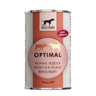 William's Optimal Latas de Ciervo y Buey para Perros
