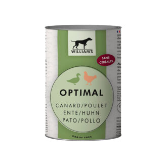 William´s Optimal Grain Free Pato y Pollo Latas para Perros