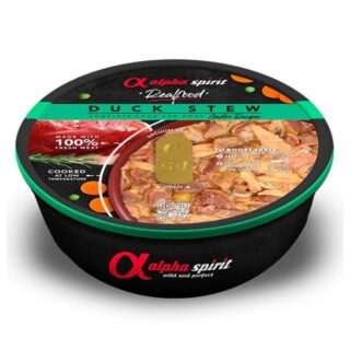 Alpha Spirit Estofado de Pato para Perros 280gr