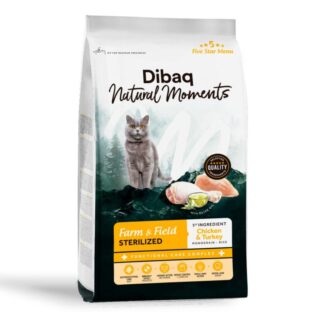 Dibaq Natural Moments Farm & Field Pienso para Gatos Esterilizados
