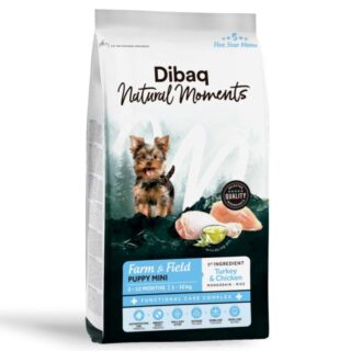 Dibaq Natural Moments Farm & Field Puppy Mini Pienso para Perros