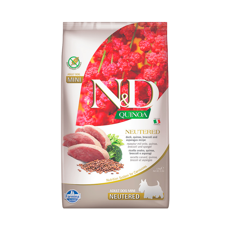 Farmina N&D Quinoa Neutered Pienso para perros Mini