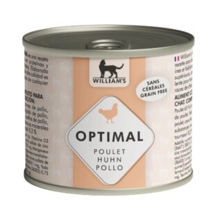 William's Optimal Latas de Pollo para Gatos