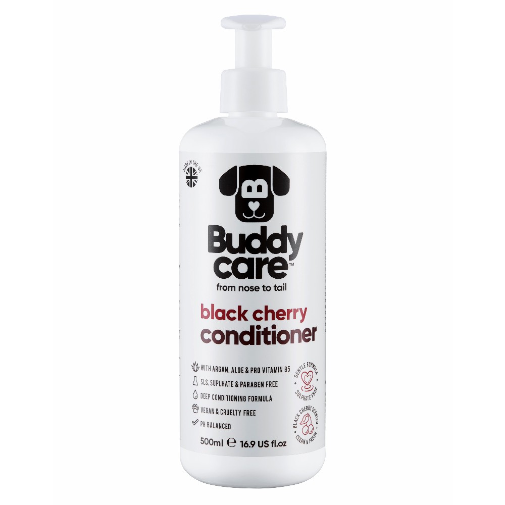 BuddyCare Acondicionador para Perros de Cereza Negra 500 ml