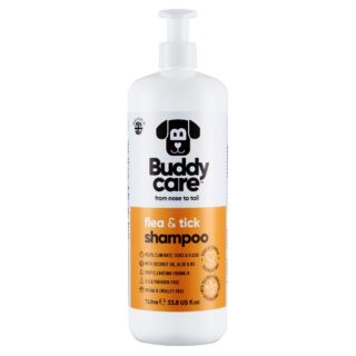 BuddyCare Champú contra Pulgas & Garrapatas para Perros 500ml