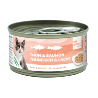 Bubi Nature Latas de Atún y Salmón para Gatos