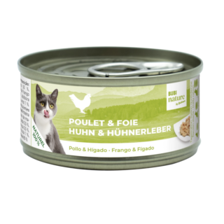 Bubi Nature Latas de Pollo con Hígado para Gatos