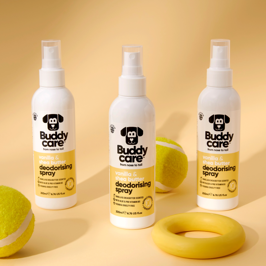 BuddyCare DESODORANTE Vainilla & Manteca de Karité para Perros 200 ml - Imagen 2