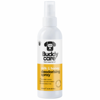 BuddyCare DESODORANTE de Leche & Miel para Perros 200 ml