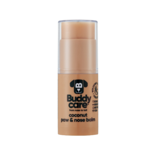 BuddyCare BÁLSAMO de Coco para Patas y Nariz de Perros (21 g)