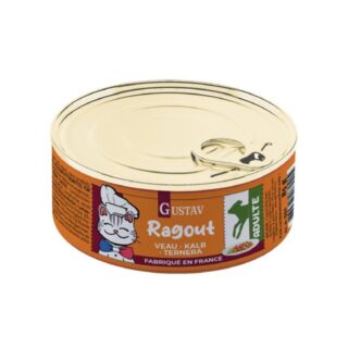 Gustav Ragout Estofado de Ternera para Gatos - 12 x 85gr