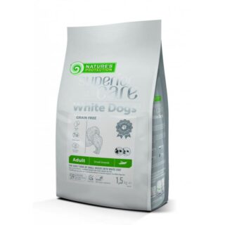 Nature's Protection Pienso de Insectos para Perros Pequeños Pelo Blanco